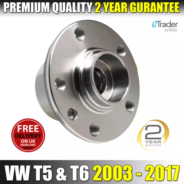 Cubo de cojinete de rueda delantera VW T5 2003-2017 Inc T6 Volkswagen Transporter