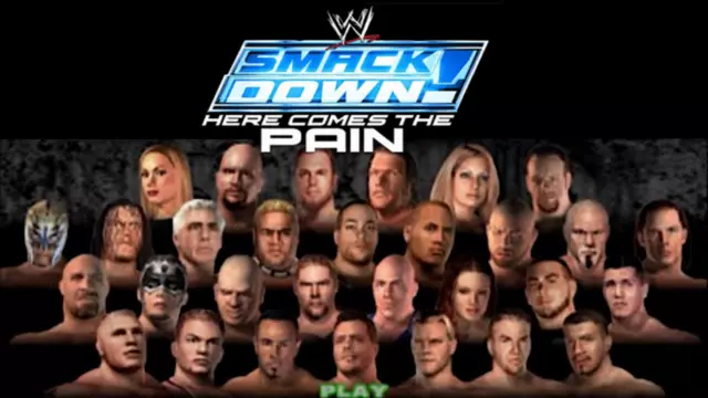 WWE Smackdown! Here Comes the Pain PS2 Memory Card 32 CAWs Unlocked Save