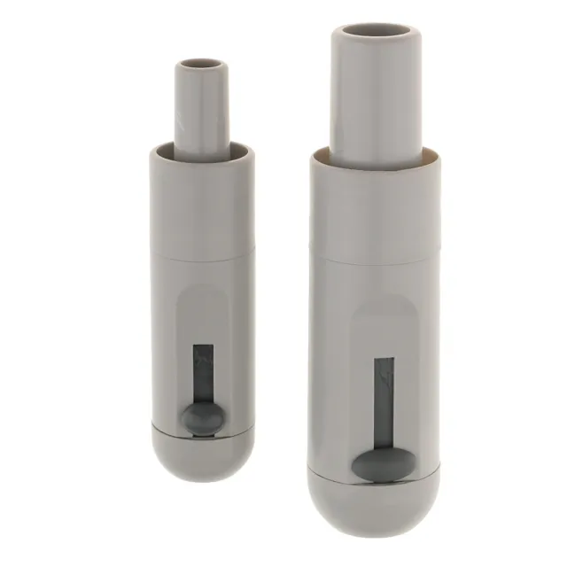 2pcs Dental Suction Tube Convertor Saliva Ejector Suction Adjustable Adaptor 2