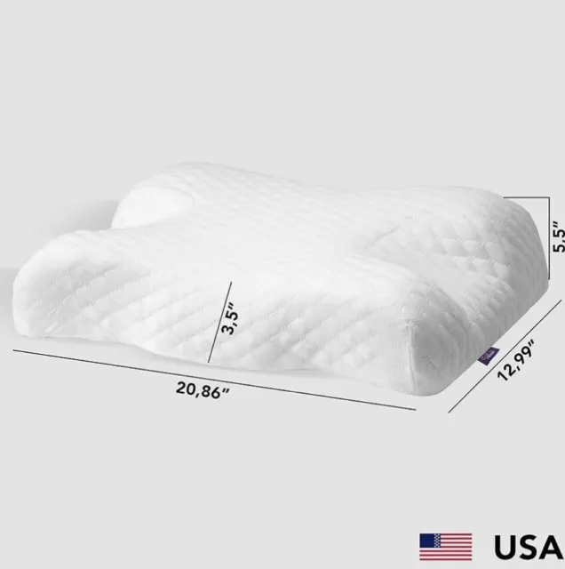 Memory Foam Beauty Anti-Aging Sleeping Pillow | Orthopedic Pillow For Neck Pain