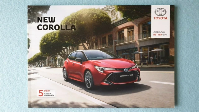 TOYOTA COROLLA ICON Trek Design GR Sport brochure catalogue March 2020 ...