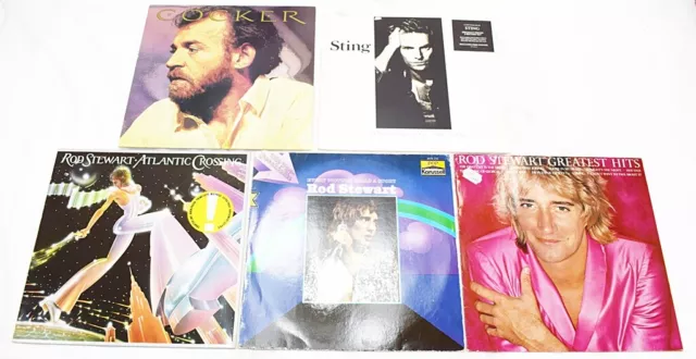 5 x LP´s  70 ér und 80 ér Jahre Rock Pop  240777