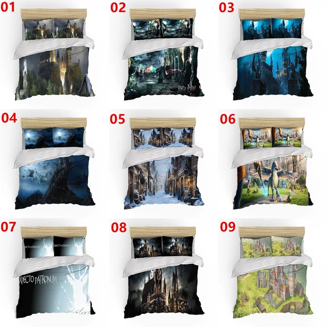 HARRY POTTER HOGWARTS Single/Double/Queen/King Bed Quilt/Doona/Duvet