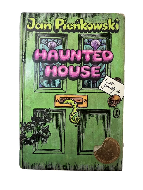 VINTAGE HAUNTED HOUSE Book Jan Pienkowski Pop Up Book 1980 Lift the ...