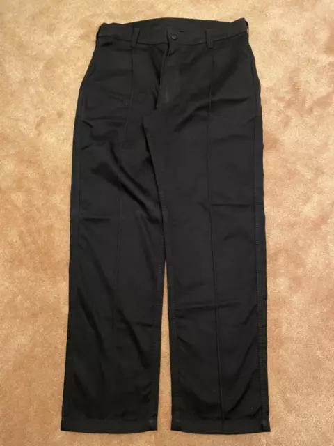 Orn Clothing Mens Black Workwear Trousers - Size 36R (small fitting waist)