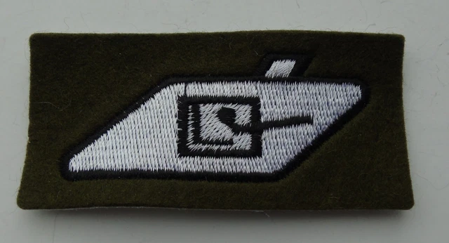 BRITISH ARMY ROYAL Tank Regiment Cloth Uniform Arm Badge - RTR - New £1 ...
