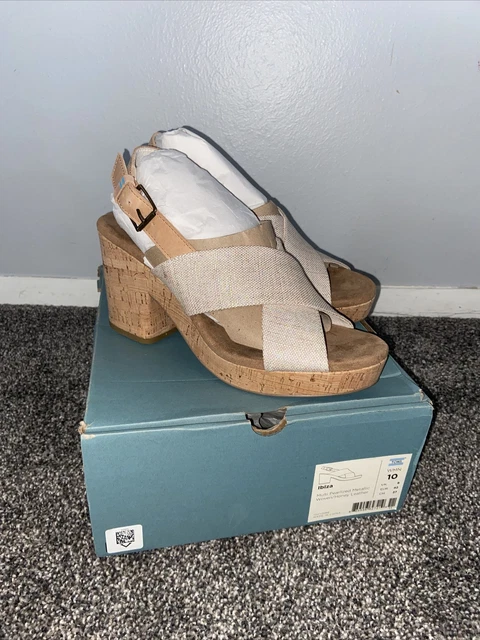 Toms honey suede women's sales ibiza sandals