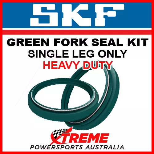 SKF Honda CRF450X 04-17, 47mm Showa Heavy Duty Fork Oil & Dust Seal, Green 1 Leg