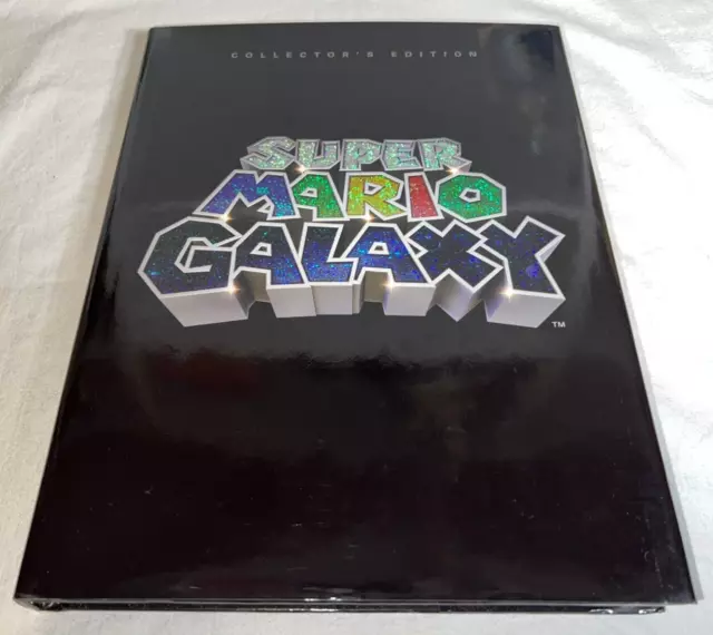 Super Mario Galaxy Collector's Edition libro delle soluzioni inglese