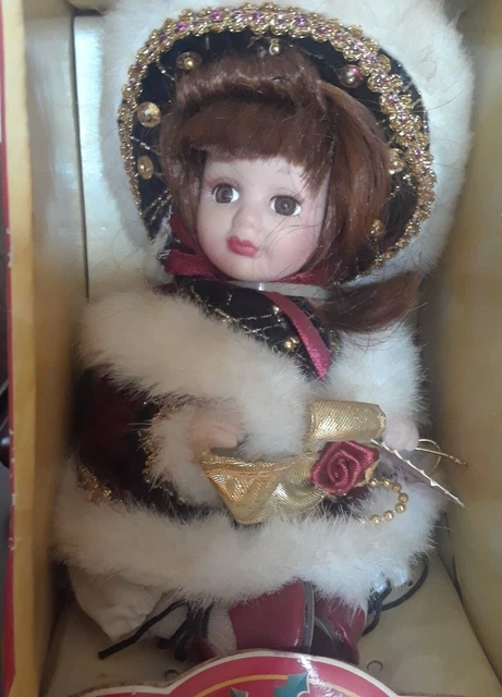 2003 Christina Verdi Collection Porcelain Doll Special Christmas Edition Doll