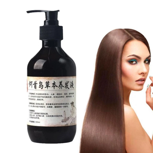 Polygonum Multiflorum Shampoo,Refreshing Oil Control Shampxpa Remove J4S1
