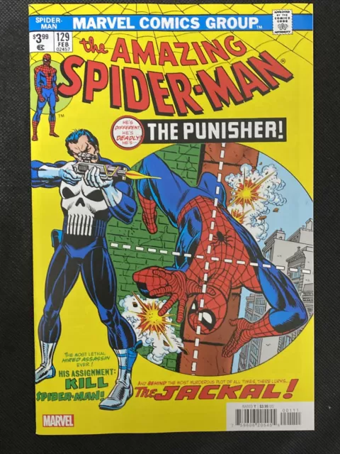 Amazing Spider-Man #129 (Marvel 2023) Facsimile Edition * NM