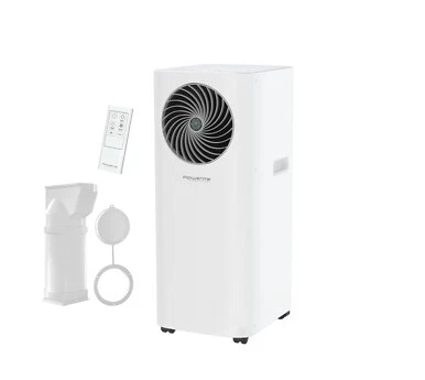 Rowenta Climatiseur mobile puissant, Déshumidificateur, Ventilateur AU5010F0