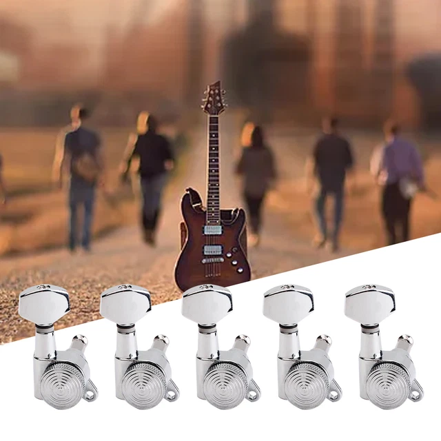 6Pcs/Set Guitar Tuning Pegs Sturdy Quick to Adjust Guitar String Tuning Tuner