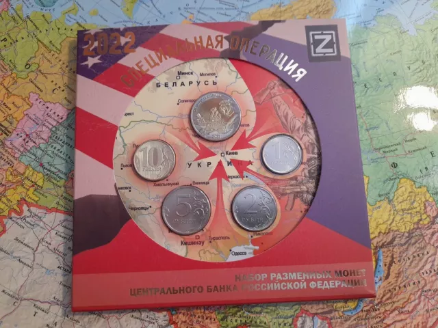Coin Set 2022 Russia Special Military Operation