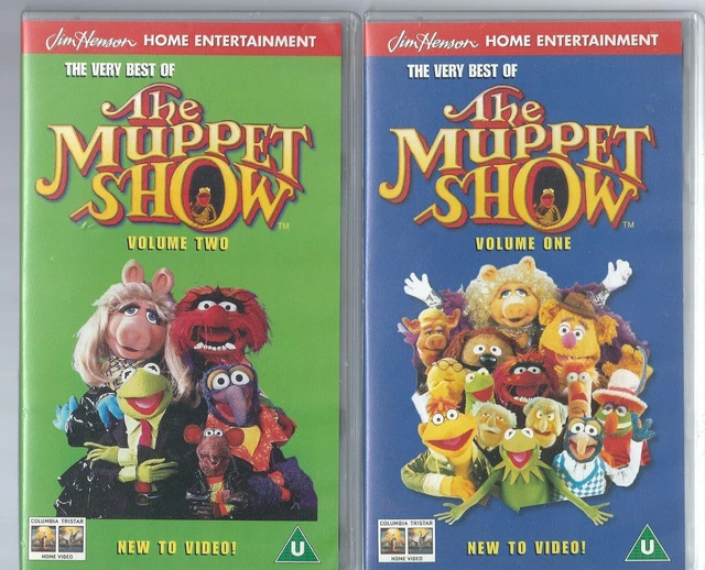 THE VERY BEST of The Muppet Show Vol 1 & 2 (2 x VHS VIDEO CASSETTE ...