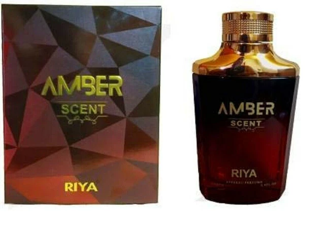 Perfume ámbar de larga duración Riya para hombre 100 ml