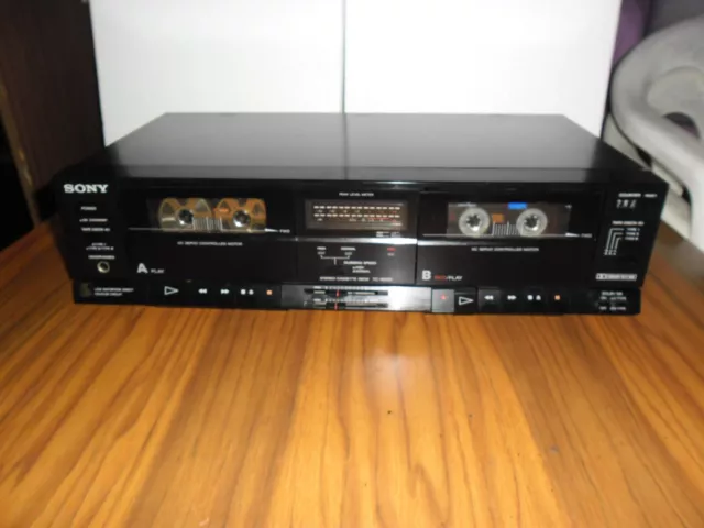 Pletina Caset  De La Marca  Japonesas,Sony Modelo Tc-W200,En Buen Estado