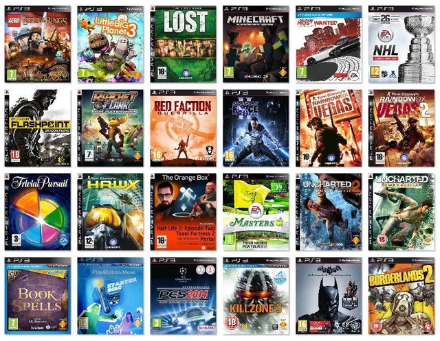 PlayStation 3 PS3 Games - Buy One or Bundle Up - Fast Delivery