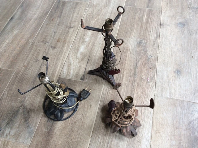 Pédalier Ancien Vélo - Pièce Décorative Art Déco, Fabrication Française