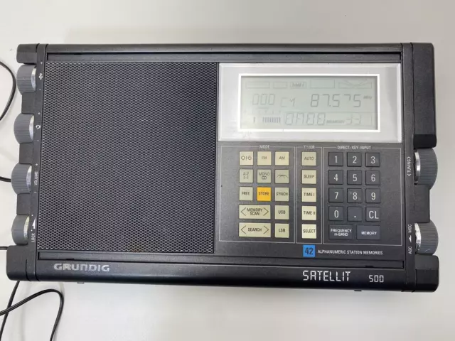 Grundig Satellit 500 Professional Weltempfänger DEFEKT