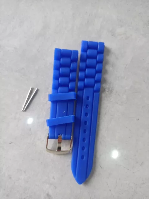 Cinturino di Ricambio, in silicone plastica  acqua, per Orologio da Polso