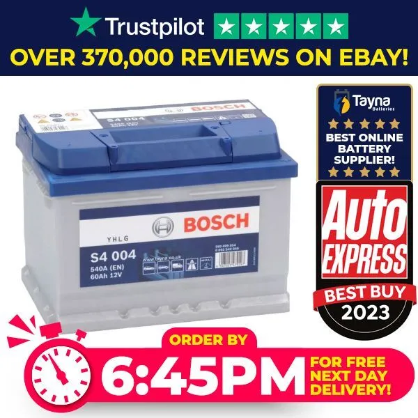 Batería de Coche Bosch 60Ah 540A EN S4024
