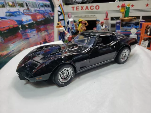 NEW 1978 Chevrolet Corvette UT 1:18 Die Cast - BLACK (no box)