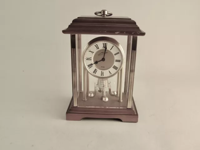 Vintage Schmid 8 Day Rotary Pendulum Bracket Clock