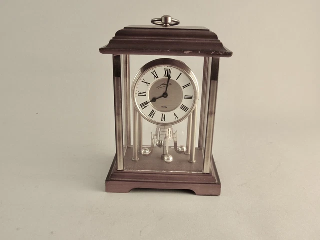 Vintage Schmid 8 Day Rotary Pendulum Bracket Clock Vintage Schmid 8 Day Rotary Pendulum Bracket Clock