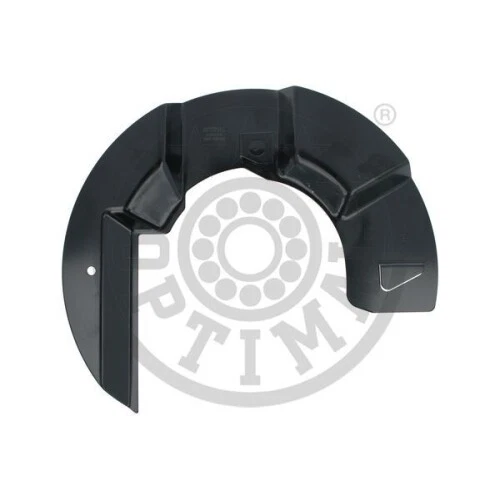 1 lamiera spruzzata, disco freno OTTIMALE BSP-8802R adatto per Land Rover