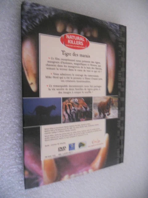 livre dvd natural killers tigre des marais 2