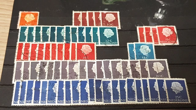 Konvolut / Lot 4 - alte Briefmarken aus Holland - Nederland - Niederlande