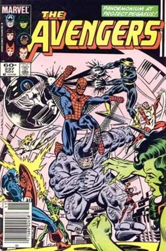 The Avengers Vol. 1 237 Meltdowns And Mayhem Marvel Comics NM Stock Image Roger