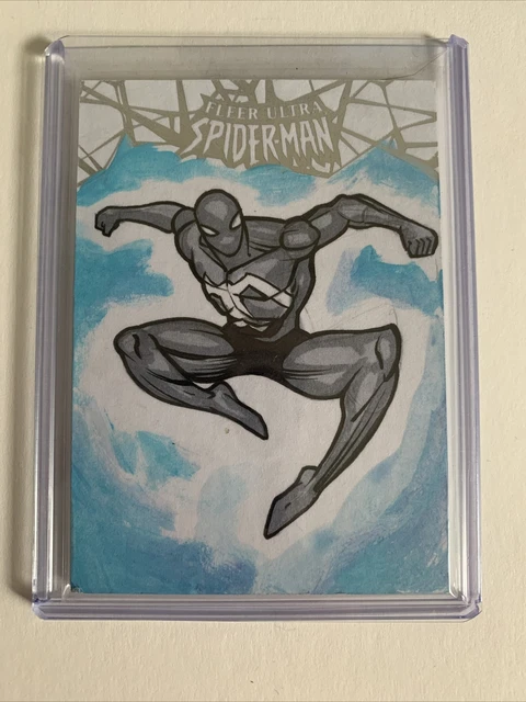 2017 Upper Deck Fleer Ultra Marvel Spider-Man Sketch James Bukshot