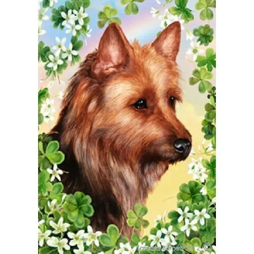 Clover Garden Flag - Australian Terrier 312031