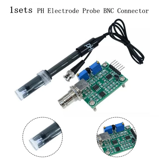 Module de capteur de pH capteur de pH PH0-14 42 X 32 X 20 mm 5-10 mA connecteur