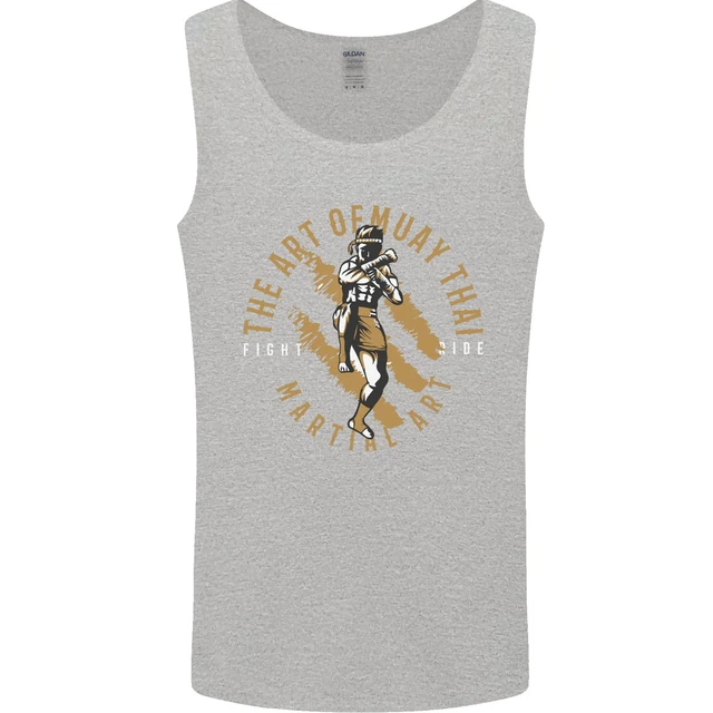Gilet canotta da uomo The Art of Muay Thai MMA arti marziali miste 5