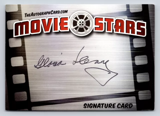 Gloria Henry Authentic Autographed Signed Legendary Movie Stars Signature Card