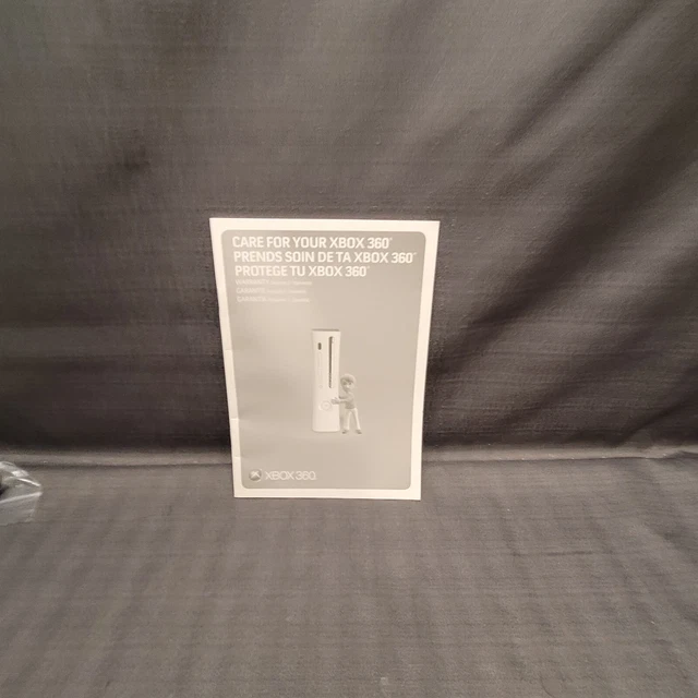 XBOX 360 CONSOLE Manual Only!, Microsoft XBOX 360 8.00 PicClick