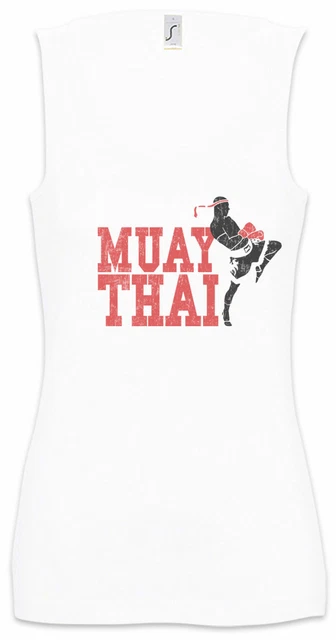 Muay Thai Fighter Women Tank Top Martial Arts Sports Fight Gym Training Fitness