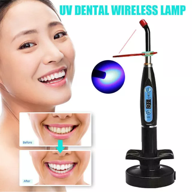 UV Dental Wireless LED Aushärten Licht Heilung Lampe Aushärten Werkzeugmasc BE