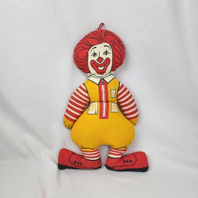 ronald mcdonald plush toy