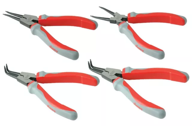 jimy Industrial CrV Circlip Plier Set 4pc