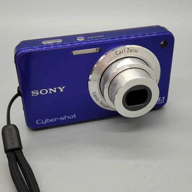 Sony Cybershot DSC-W560 14,1 megapixel fotocamera digitale compatta testata blu 9