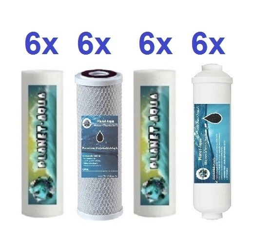 Wasserfilter Mit Ersatzkartuschen 75 GPD Membran 3 Jahre Umkehrosmose Anlage 5-Stufen + 24 Ersatzfilter – 75 GPD, Für Sauberes Trinkwasser Osmoseanlage Zubehör