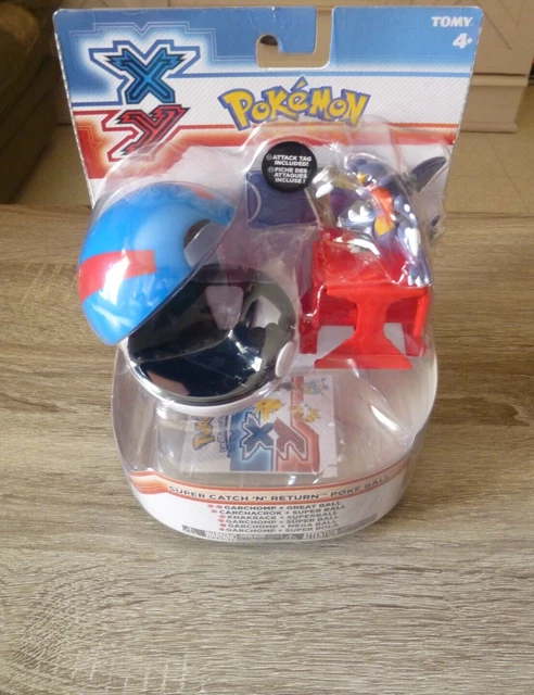 FIGURINE D'ACTION POKEMON X Y Carchacrok Super Catch Pok?� Ball Tomy / NEUF EUR 20,00 - PicClick FR