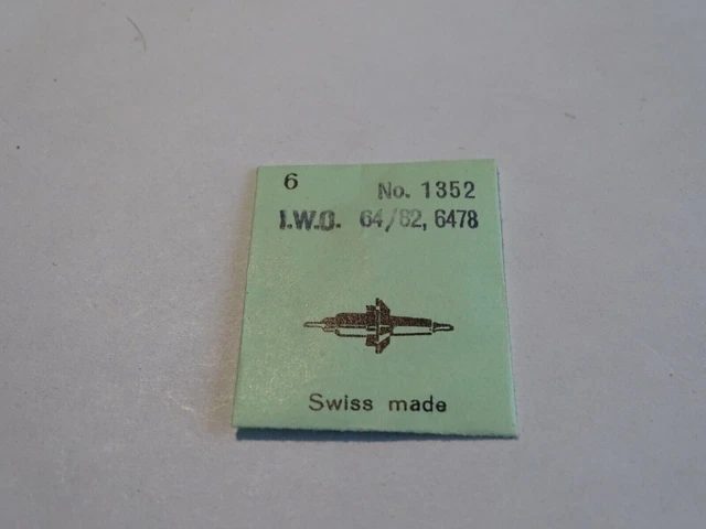 Pièce Horlogerie Pour Montre - Balancier Cattin 352, Spiral Sans Piton