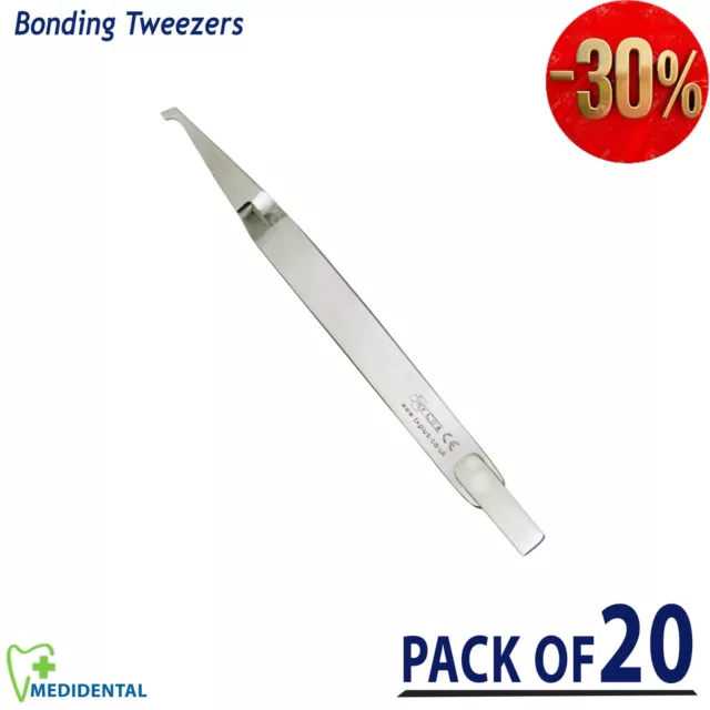 Orthodontic Bracket Holding Bonding Tweezers Reverse Action Ortho Dental Tools