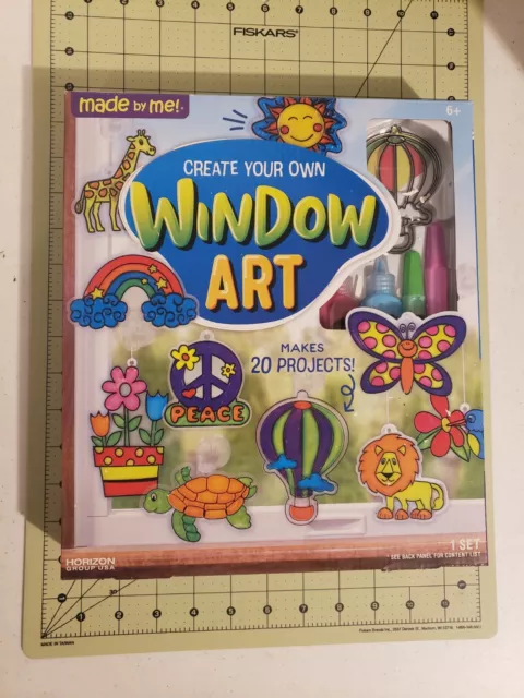 Made By Me Create Your Own Window Art Painting Kid's Toy by Horizon Group USA